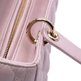 Dior Medium Pearlescent Lambskin Cannage Lady Dior