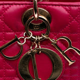 Dior Medium Lambskin Cannage Lady Dior