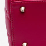 Dior Medium Lambskin Cannage Lady Dior