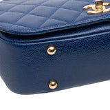 Chanel Small Quilted Caviar Carry Around Flap