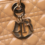 Dior Large Patent Cannage Lady Dior