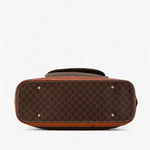 Celine Macadam Coated Canvas Handbag