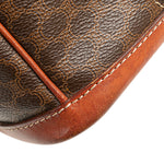 Celine Macadam Coated Canvas Handbag
