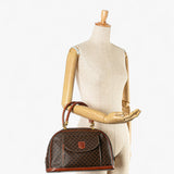 Celine Macadam Coated Canvas Handbag