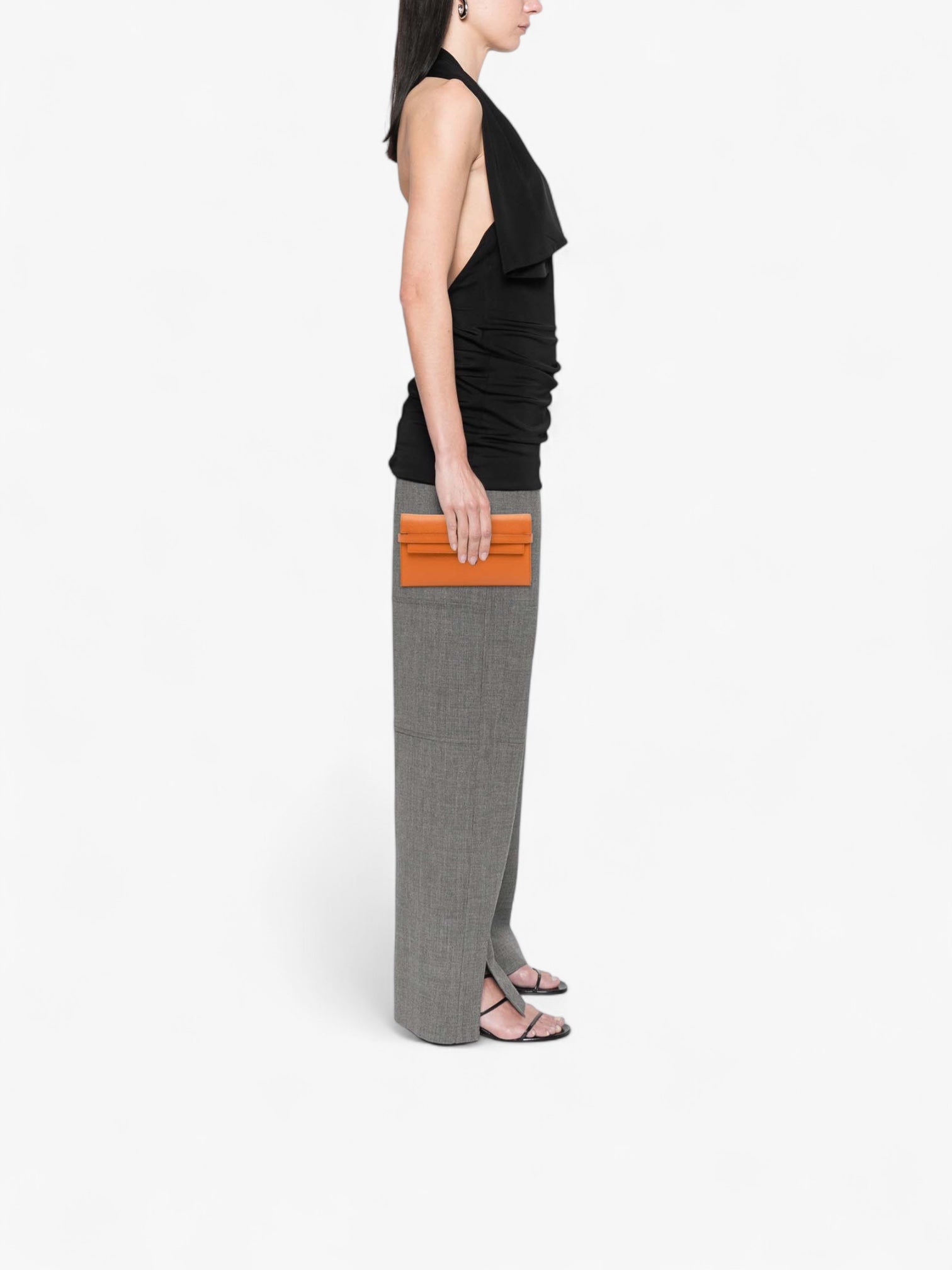 Hermès Chevre Mysore Kelly Longue Wallet