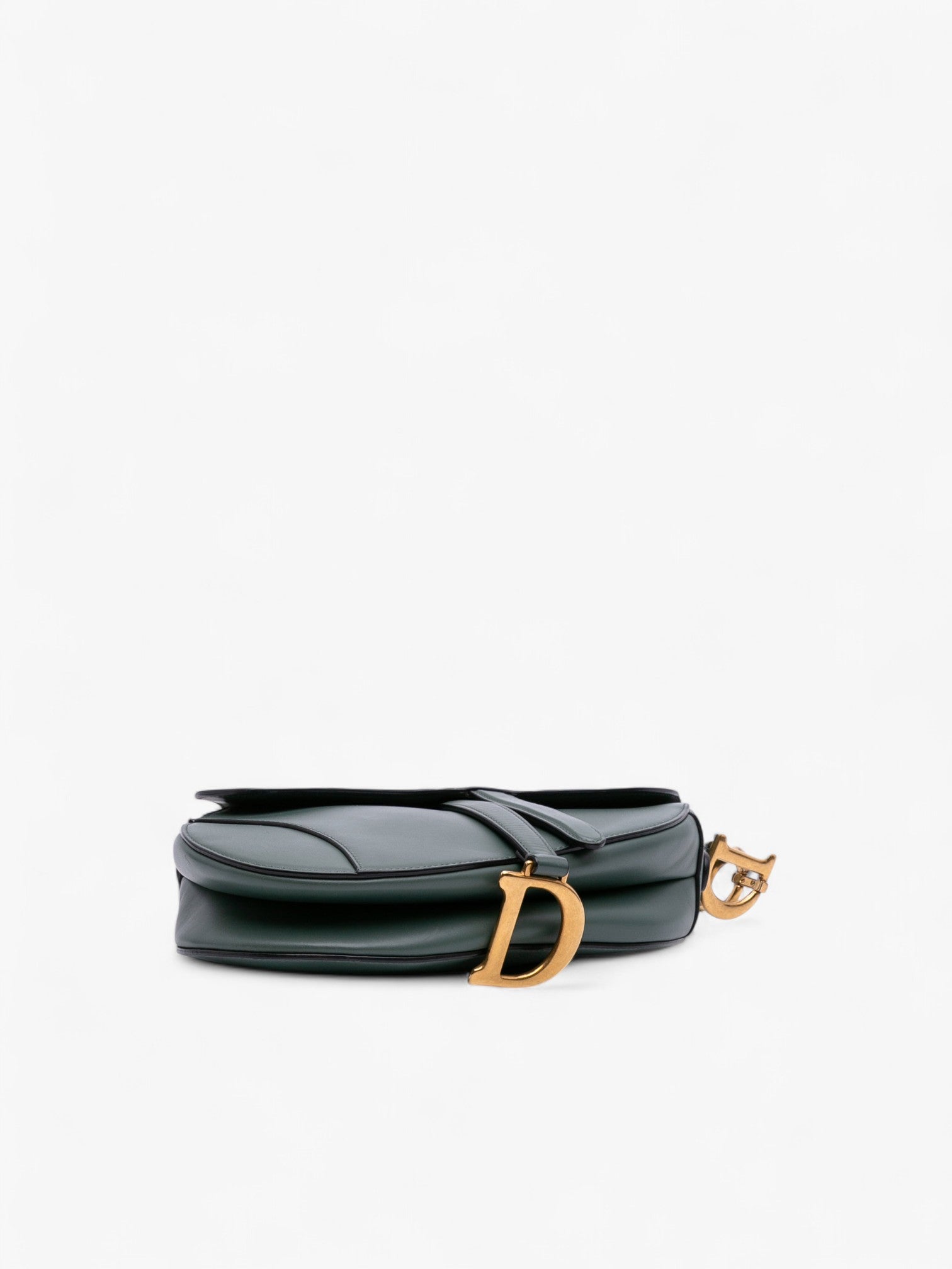 Dior green Calfskin Saddle Bag