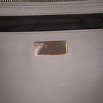 Prada Bicolor Saffiano Lux Galleria Double Zip
