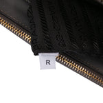Prada Bicolor Saffiano Lux Galleria Double Zip