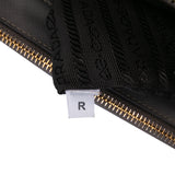 Prada Bicolor Saffiano Lux Galleria Double Zip