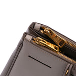 Prada Bicolor Saffiano Lux Galleria Double Zip