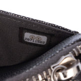 Chanel Quilted Metallic Caviar Golden Class Wallet On Chain