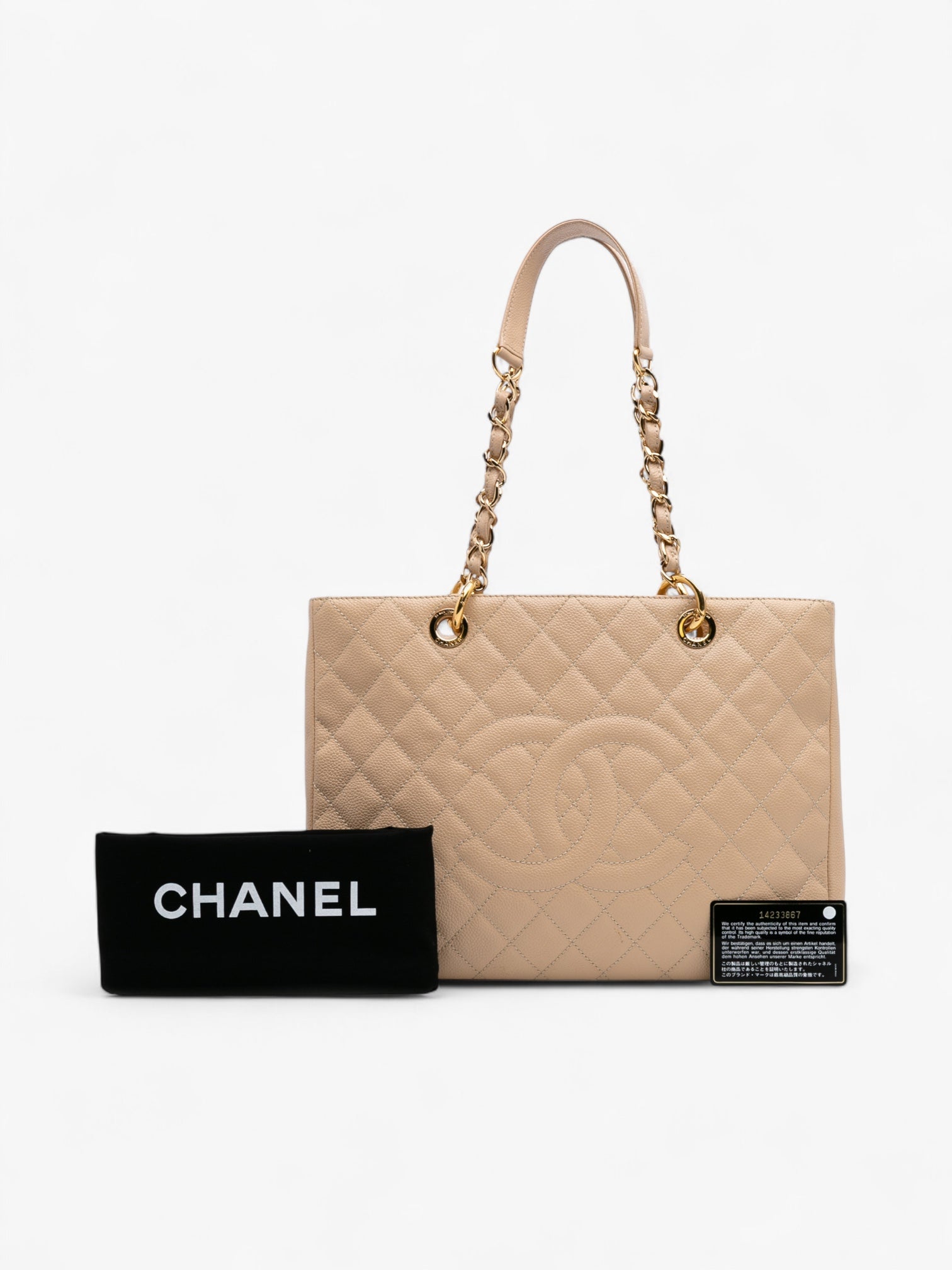 Chanel Caviar Grand Shopping Tote