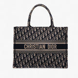 Dior Medium Oblique Canvas Book Tote