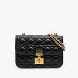 Dior Medium Lambskin Cannage Dior Addict