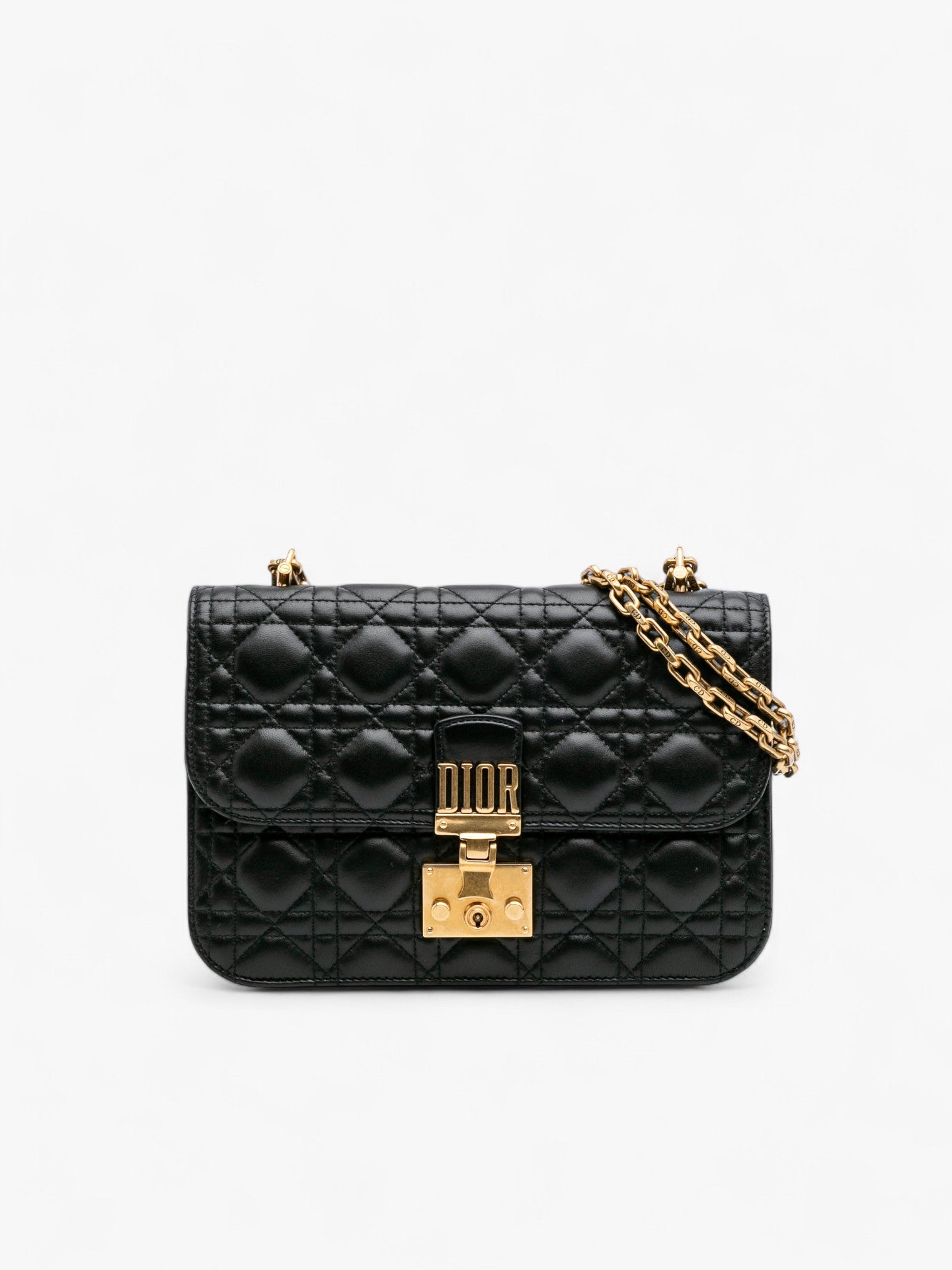 Dior Medium Lambskin Cannage Dior Addict