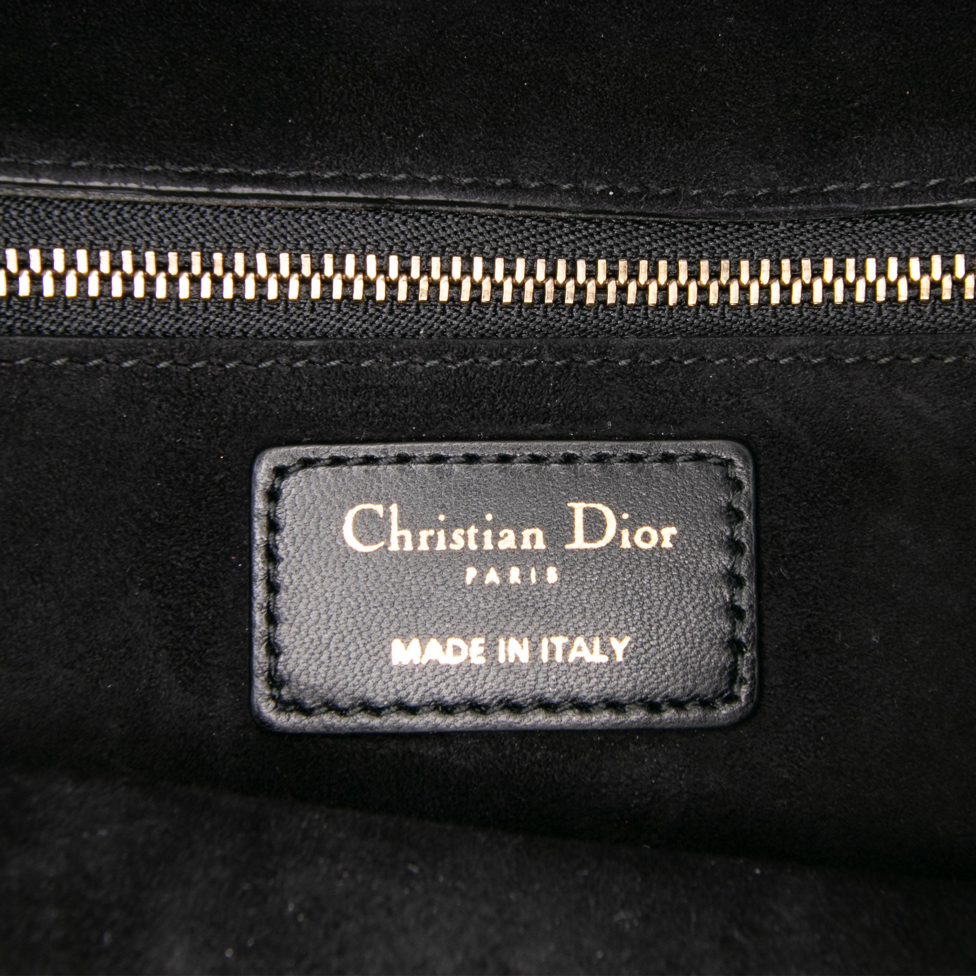 Dior Medium Lambskin Cannage Dior Addict