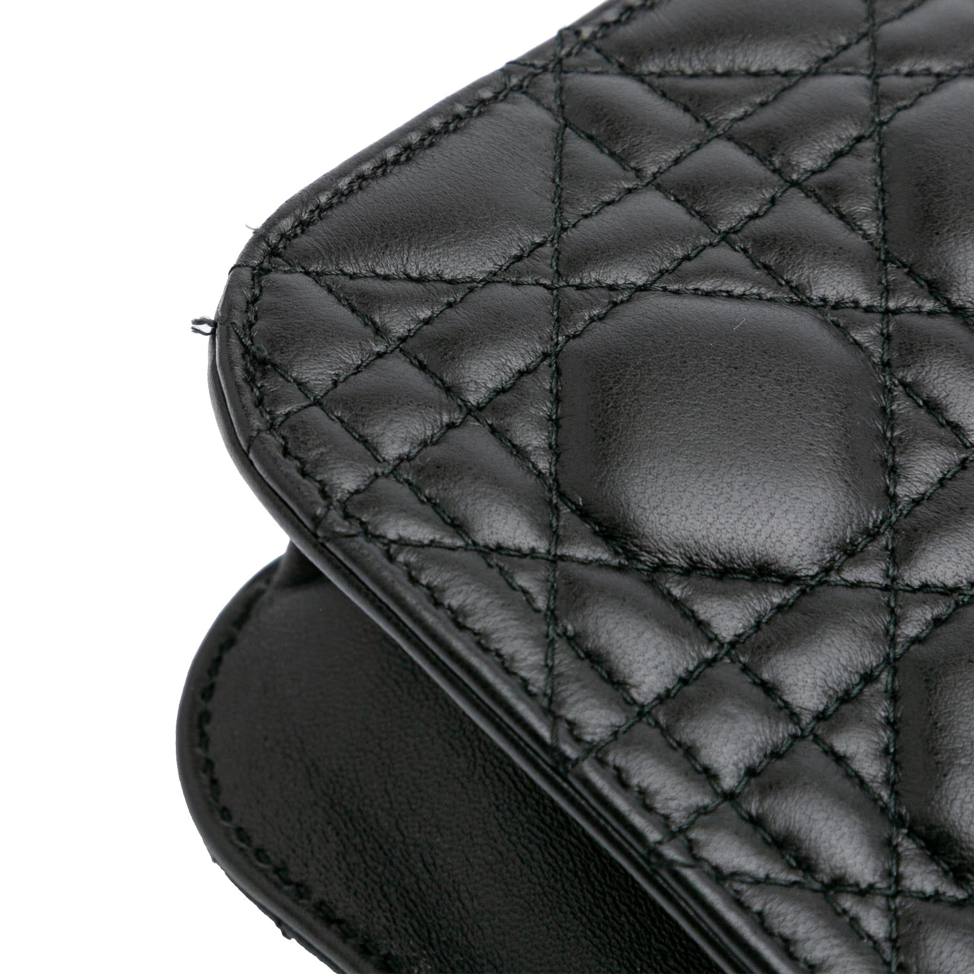Dior Medium Lambskin Cannage Dior Addict