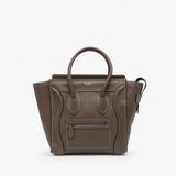 Celine Micro Leather Luggage Tote