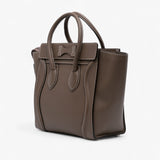 Celine Micro Leather Luggage Tote
