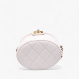 Chanel CC Lambskin Elegant Chain Vanity Case