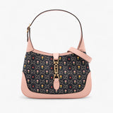 Gucci Limited Edition Mini GG Embroidered Floral Jackie 1961
