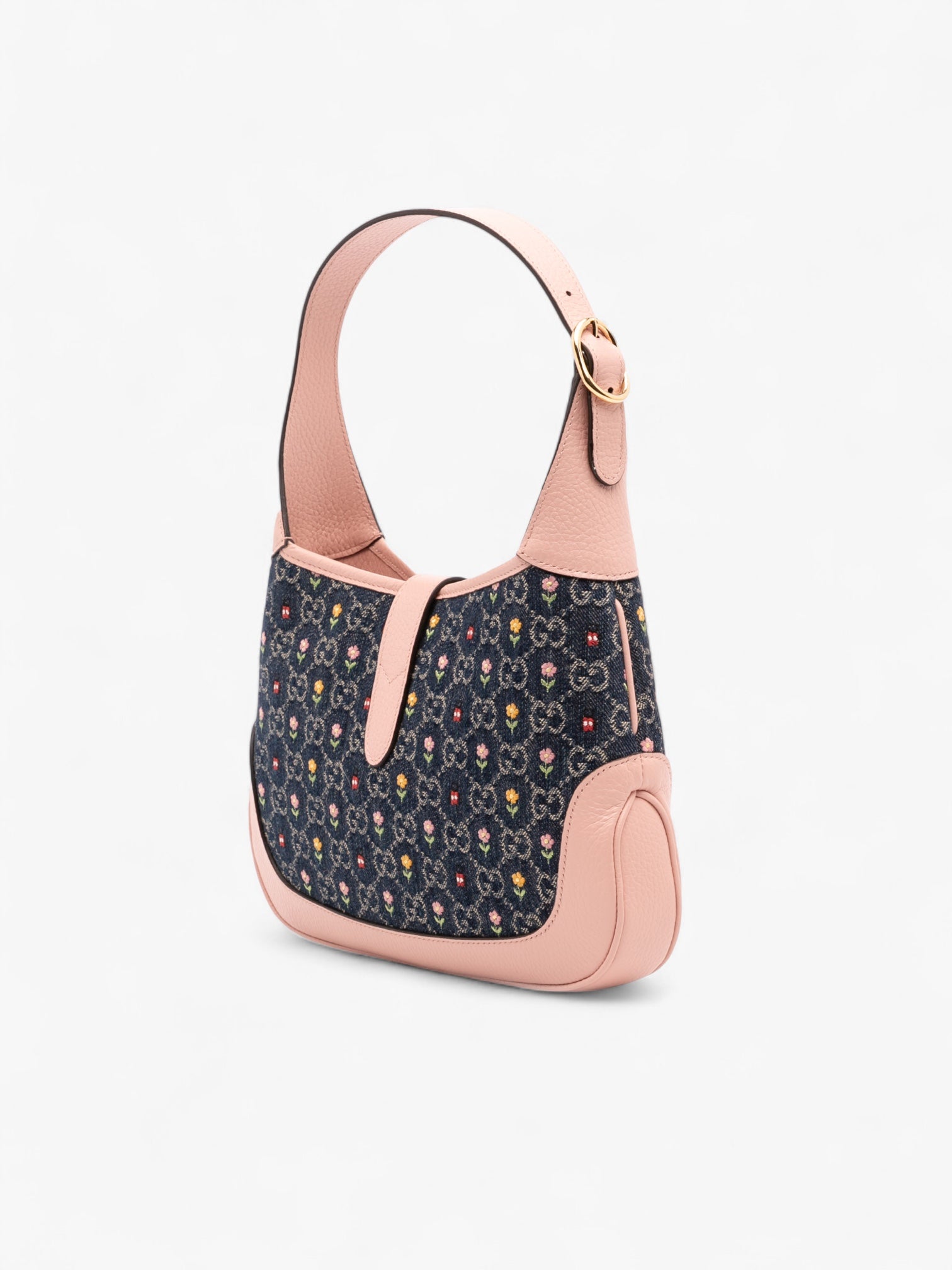 Gucci Limited Edition Mini GG Embroidered Floral Jackie 1961