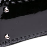 Dior Large Patent Cannage Lady Dior