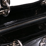Dior Large Patent Cannage Lady Dior