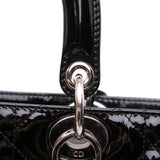 Dior Large Patent Cannage Lady Dior