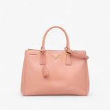Prada Medium Saffiano Lux Galleria Double Zip Tote