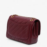 Chanel Diagonal Quilted CC Signature Flap