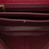 Chanel Diagonal Quilted CC Signature Flap