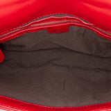Fendi Zucca Embossed Baguette Satchel