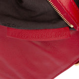 Fendi Zucca Embossed Baguette Satchel