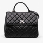 Chanel Large Lambskin Trendy CC Top Handle