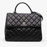 Chanel Large Lambskin Trendy CC Top Handle