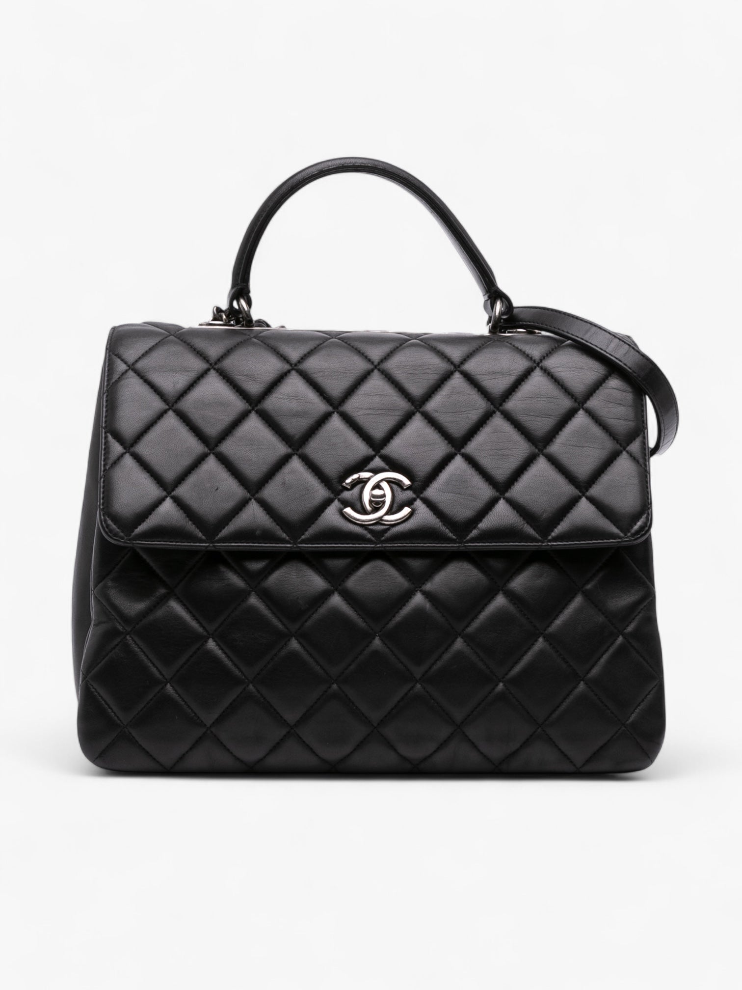 Chanel Large Lambskin Trendy CC Top Handle