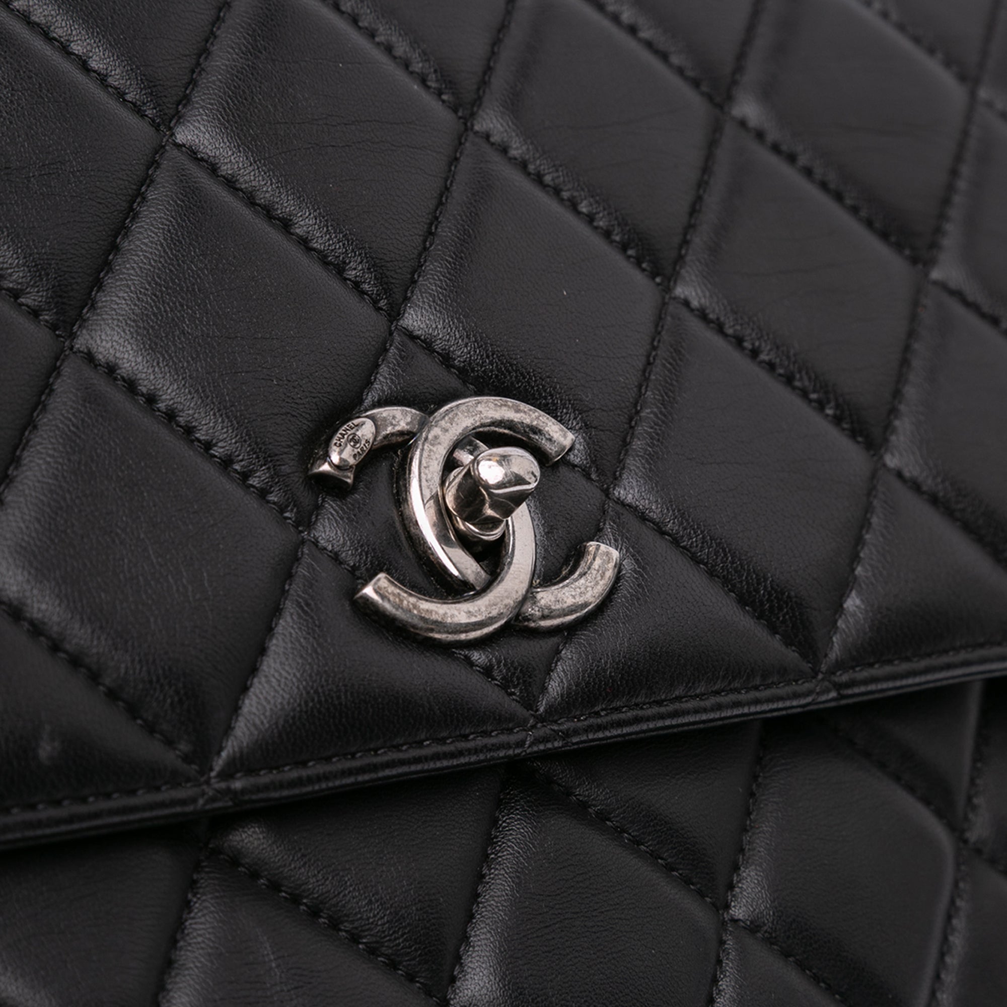 Chanel Large Lambskin Trendy CC Top Handle
