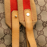 Gucci GG Canvas Bamboo Web Satchel