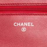 Chanel CC Caviar Wallet On Chain