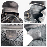 Gucci Vintage Bamboo leather backpack