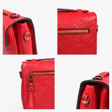 Louis Vuitton Red Empreinte Pochette Metis