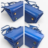Saint Laurent blue Sac de Jour Nano