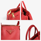Prada Galleria Saffiano red