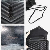 Saint Laurent Cassandre Envelope Chain Wallet