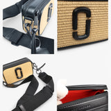 Marc Jacobs The Straw Snapshot camera bag