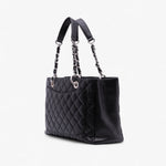 Chanel black Caviar Grand Shopping Tote