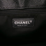Chanel black Caviar Grand Shopping Tote