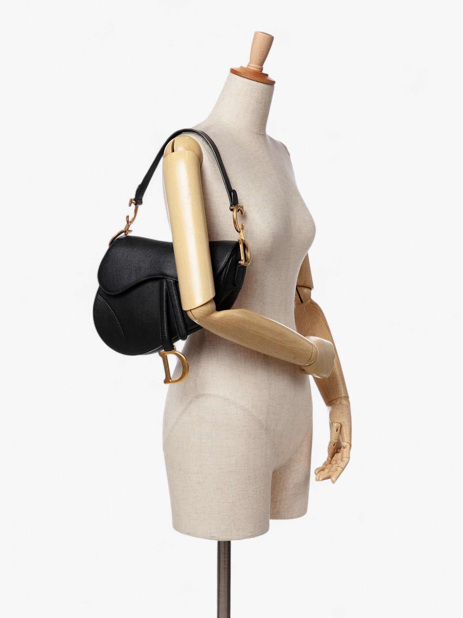 Dior Grained Calfskin Saddle Bag - ReLuxe Room 