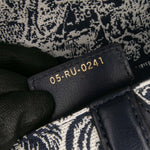 Dior Canvas Reverse Toile De Jouy Saddle